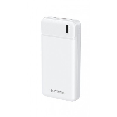 Универсальная мобильная батарея Remax RPP-288 Pure 20000mAh White (6954851241621)