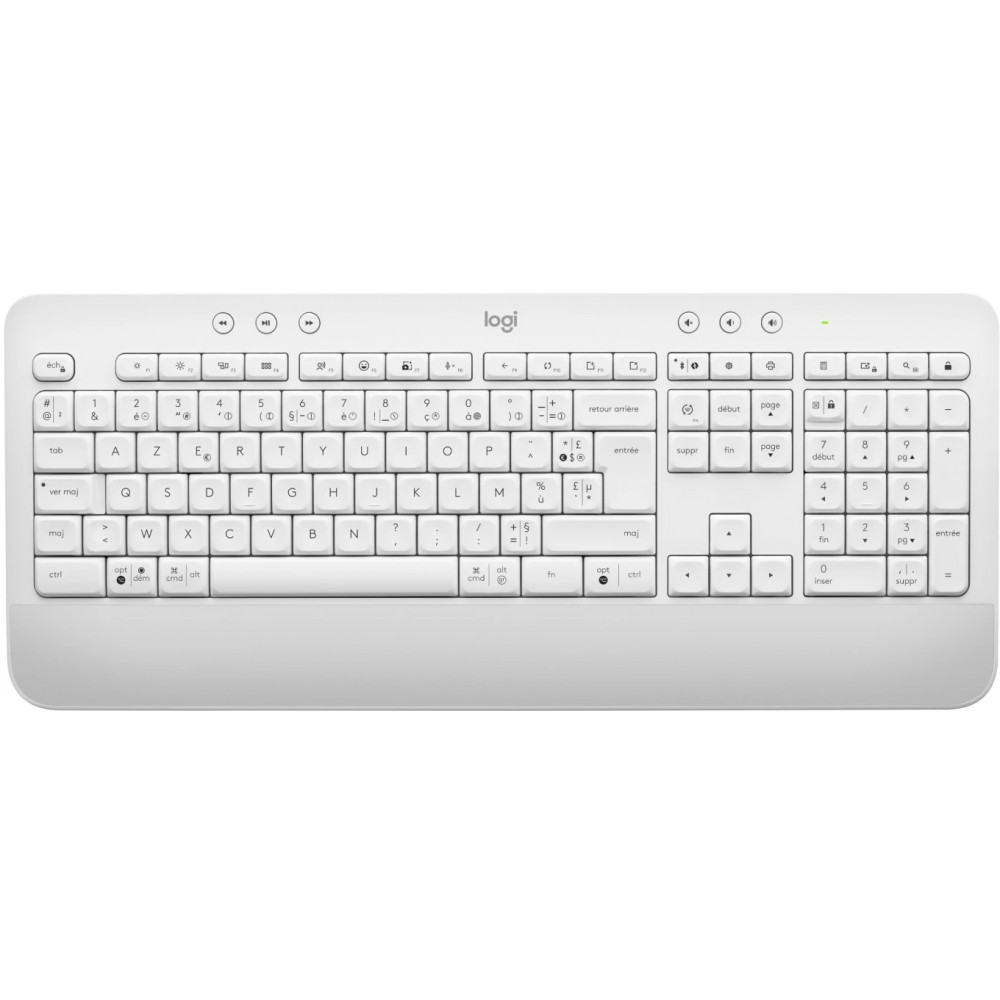 Комплект (клавиатура, мышка) беспроводной Logitech MK650 Combo for Business White (920-011032)