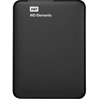 Внешний жесткий диск 2.5" USB 2.0TB WD Elements Portable Black (WDBU6Y0020BBK-WESN)