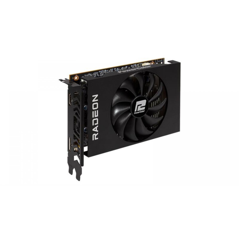 Видеокарта AMD Radeon RX 6400 4GB GDDR6 ITX PowerColor (AXRX 6400 4GBD6-DH)