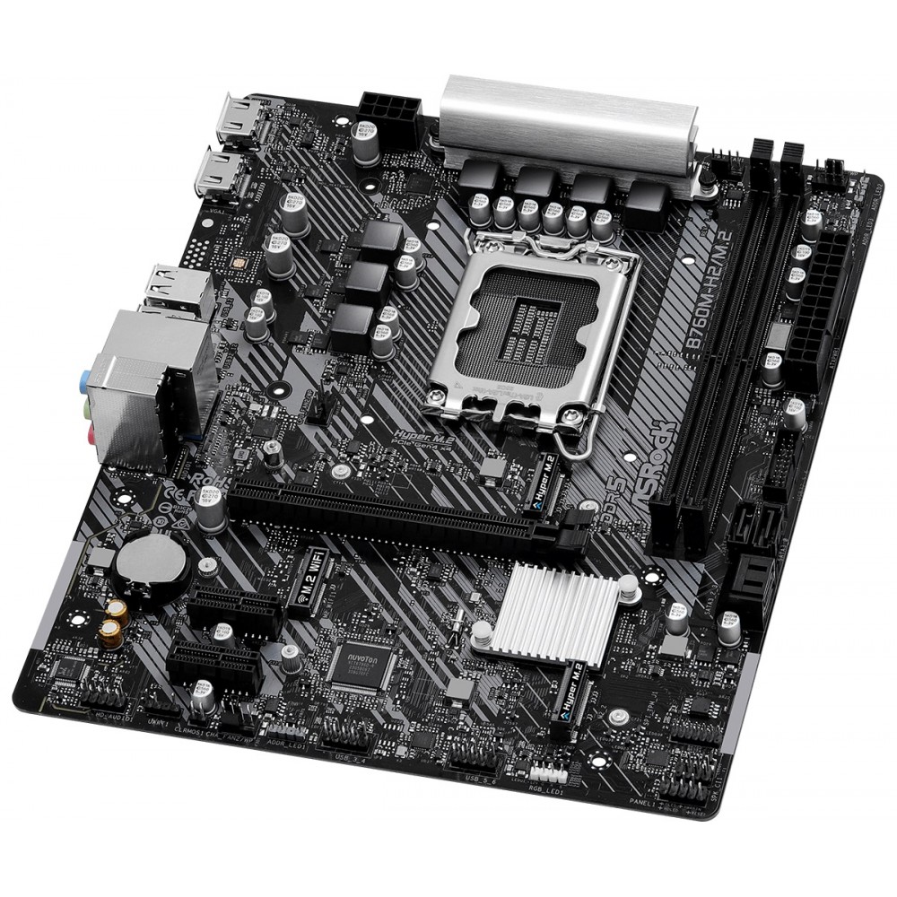 Материнская плата ASRock B760M-H2/M.2 Socket 1700