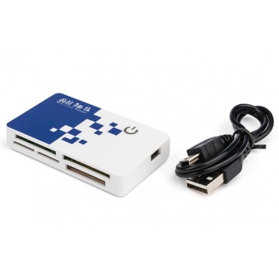 Кардидер USB 2.0 Atcom TD2029 MS, SD, microSD/TF, M2 Black (AT10729)