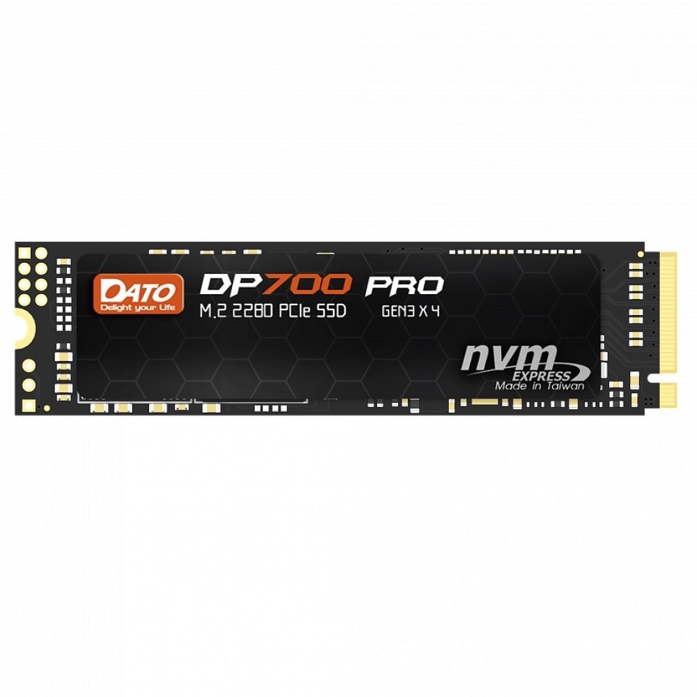 Накопитель SSD 1TB Dato DP700 Pro M.2 2280 PCIe 3.0 x4 NVMe 3D NAND (DP700PSSD-1TB)