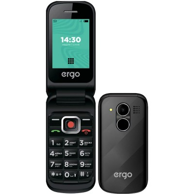 Мобильный телефон Ergo F241 Dual Sim Black