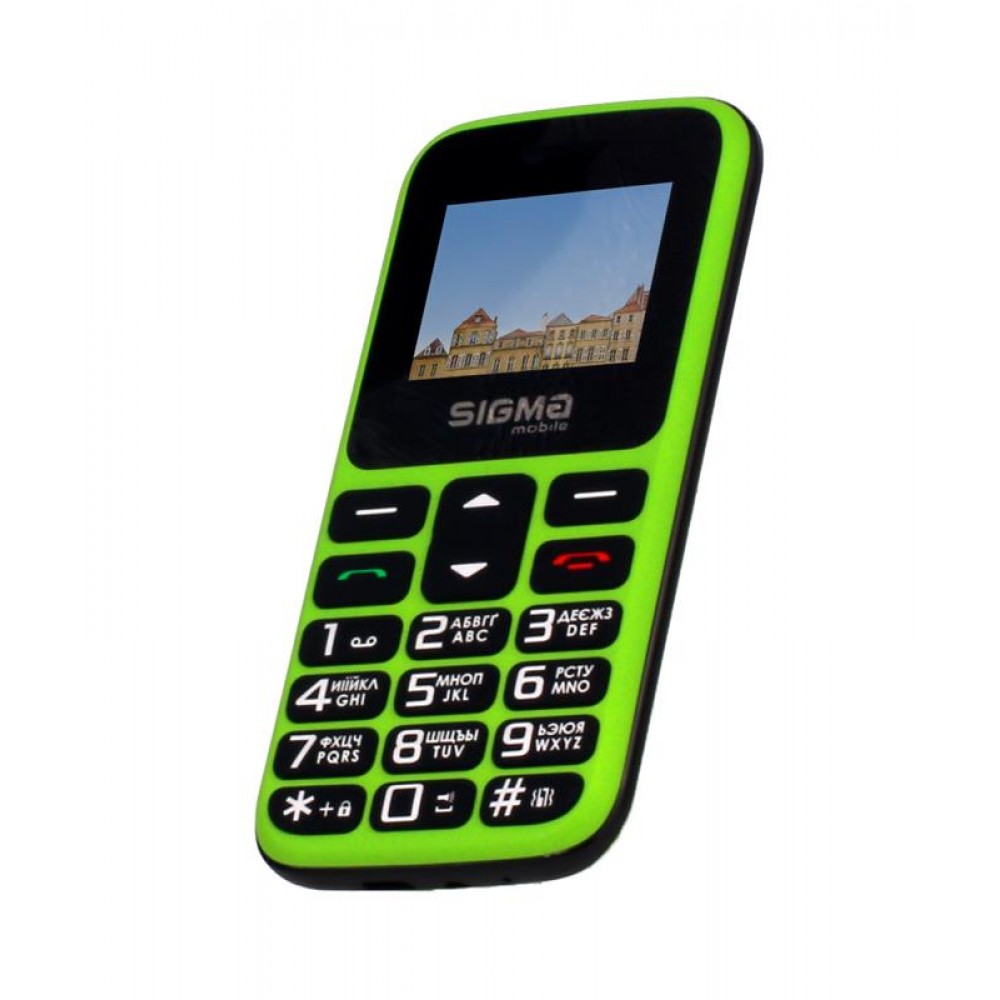 Мобильный телефон Sigma mobile Comfort 50 Hit 2020 Dual Sim Green (4827798120941)