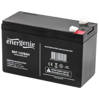 Аккумуляторная батарея EnerGenie 12V 8AH (BAT-12V8AH) AGM