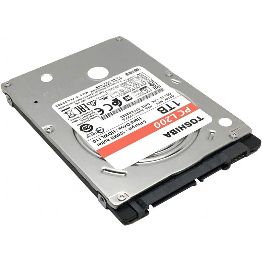 Накопитель HDD 2.5" SATA 1.0TB Toshiba L200 5400rpm 128MB (HDWL110)_Refurbished