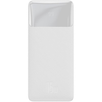 Универсальная мобильная батарея Baseus Bipow Digital Display 15W 30000mAh White (PPDML-K02)