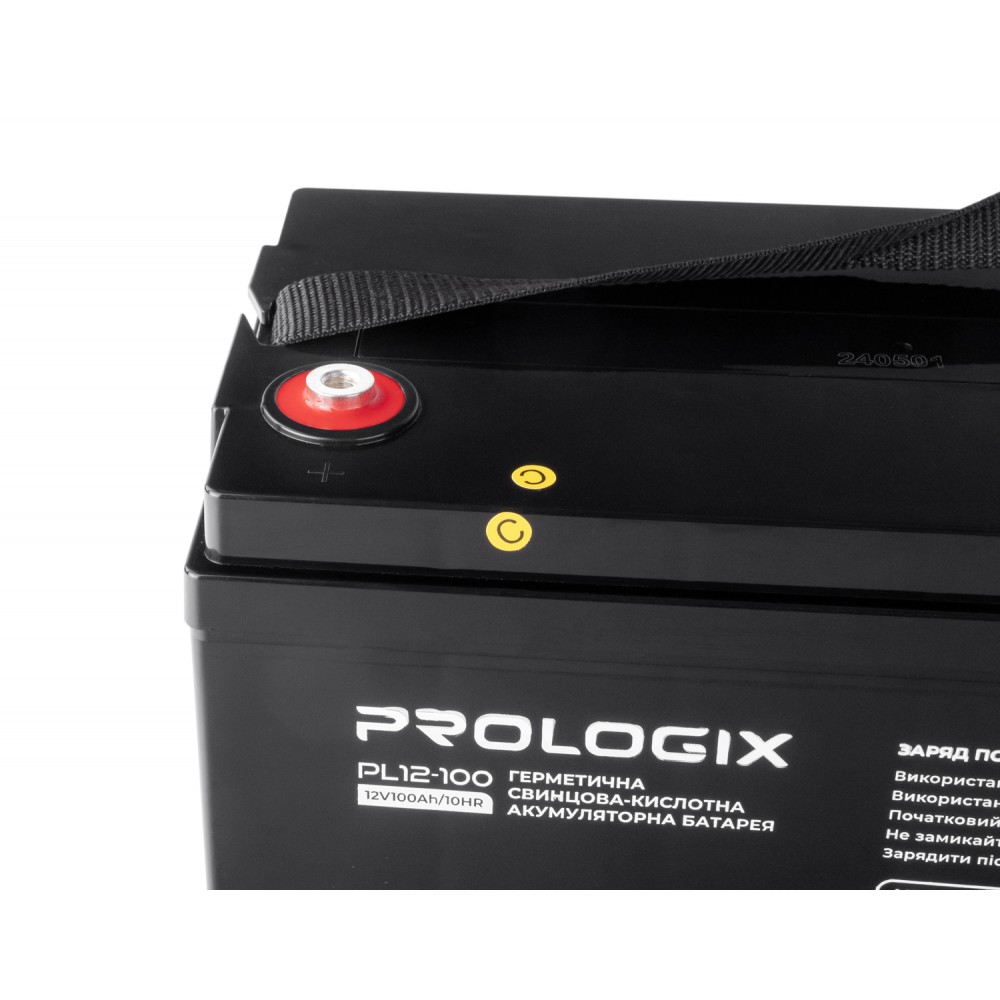 Аккумуляторная батарея Prologix 12V 100AH ​​(PL12-100) AGM