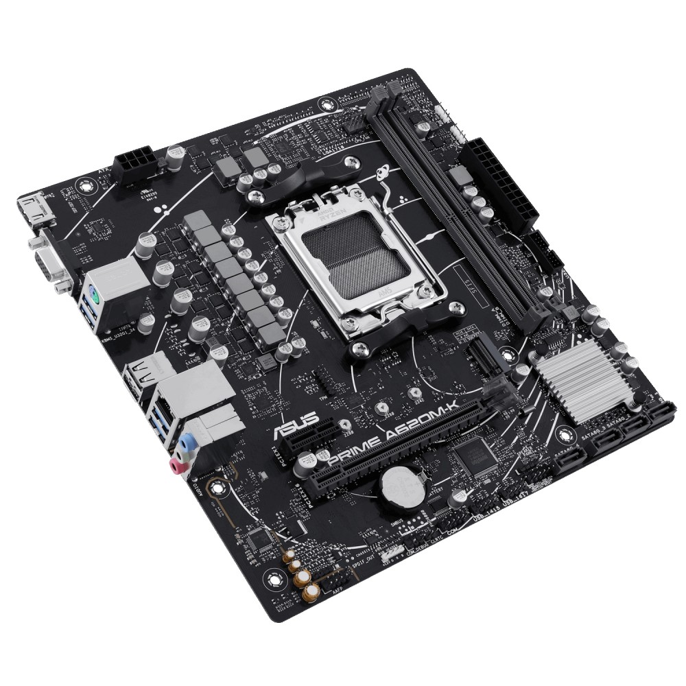 Материнская плата Asus Prime A620M-K Socket AM5