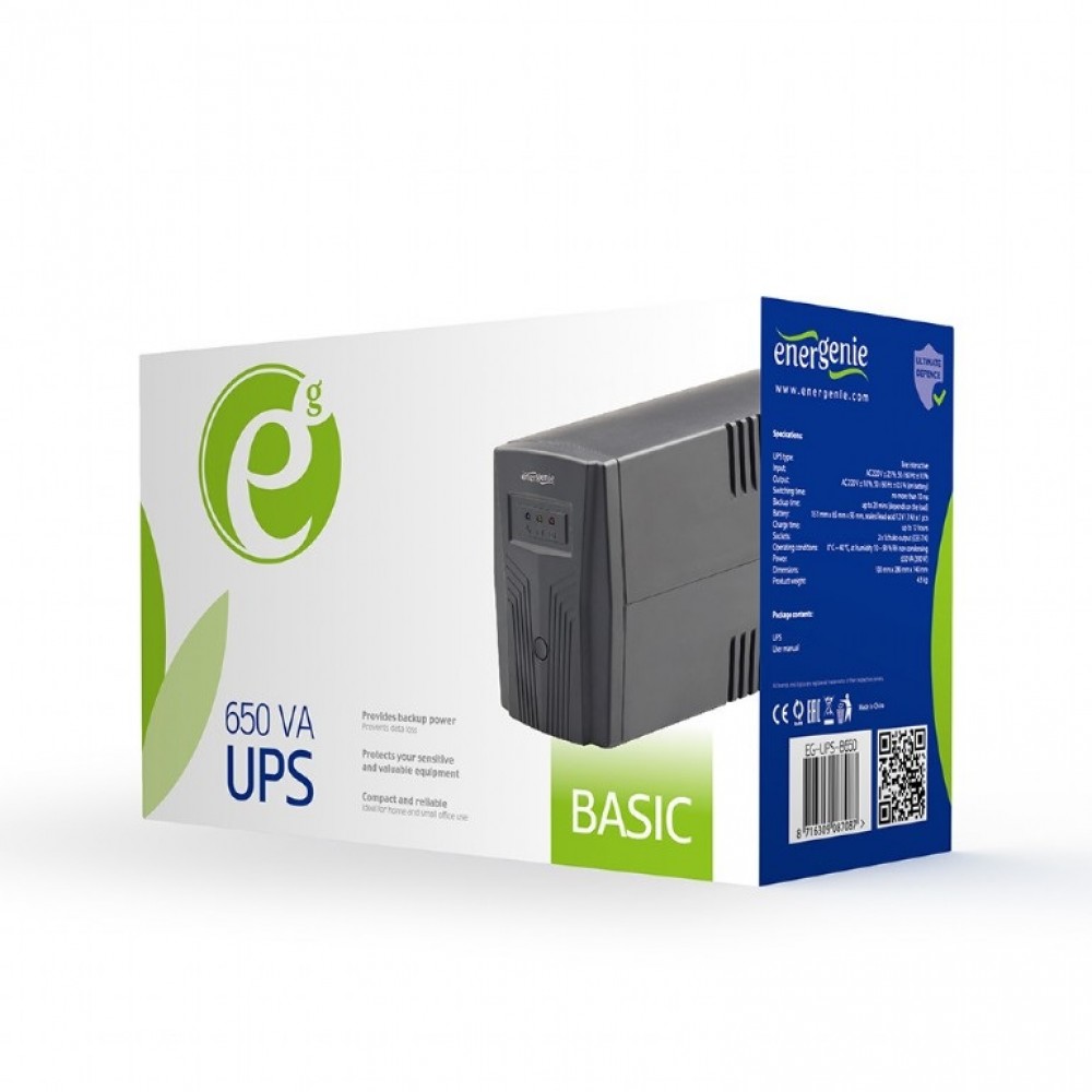 ИБП EnerGenie EG-UPS-B650 650VA