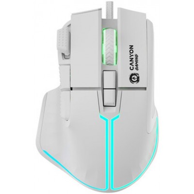 Мышь Canyon Fortnax GM-636 RGB USB White (CND-SGM636W)