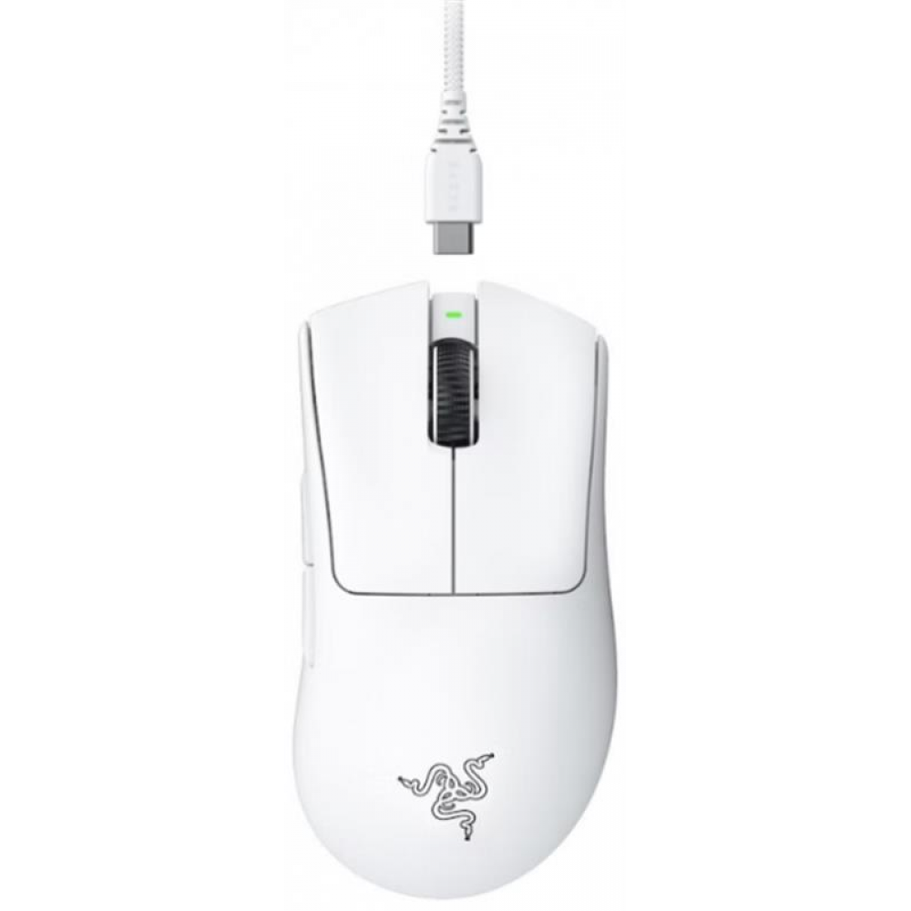 Мышь беспроводная Razer DeathAdder V3 Pro White (RZ01-04630200-R3G1)