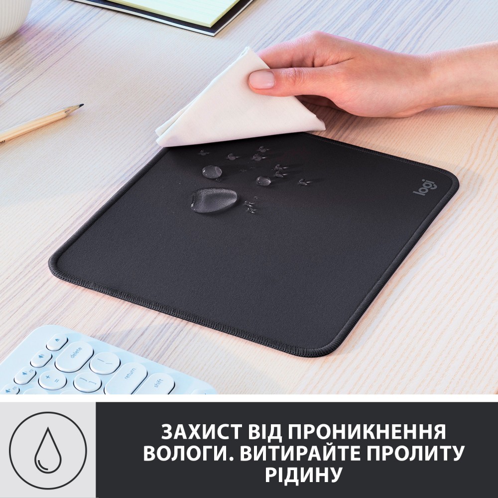 Игровая поверхность Logitech Mouse Pad Studio Graphite (956-000049)