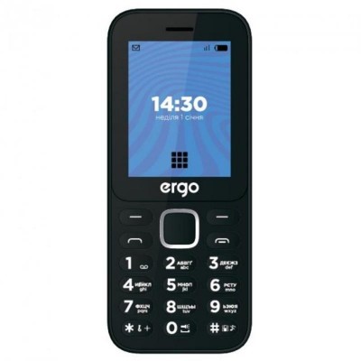 Мобильный телефон Ergo E241 Dual Sim Black