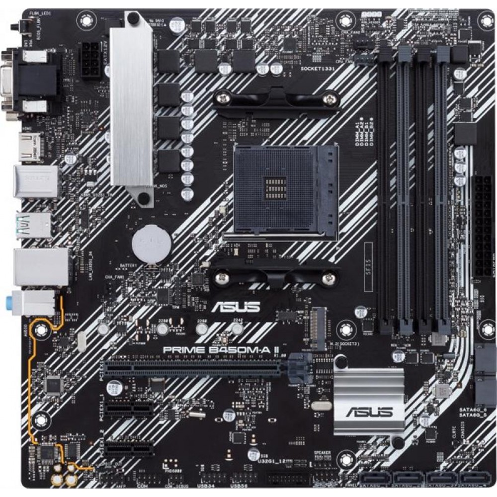 Материнская плата Asus Prime B450M-A II Socket AM4