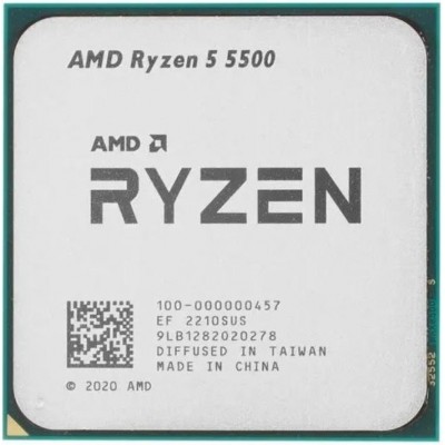 Процесор AMD Ryzen 5 5500 (3.6GHz 16MB 65W AM4) Tray (100-000000457)