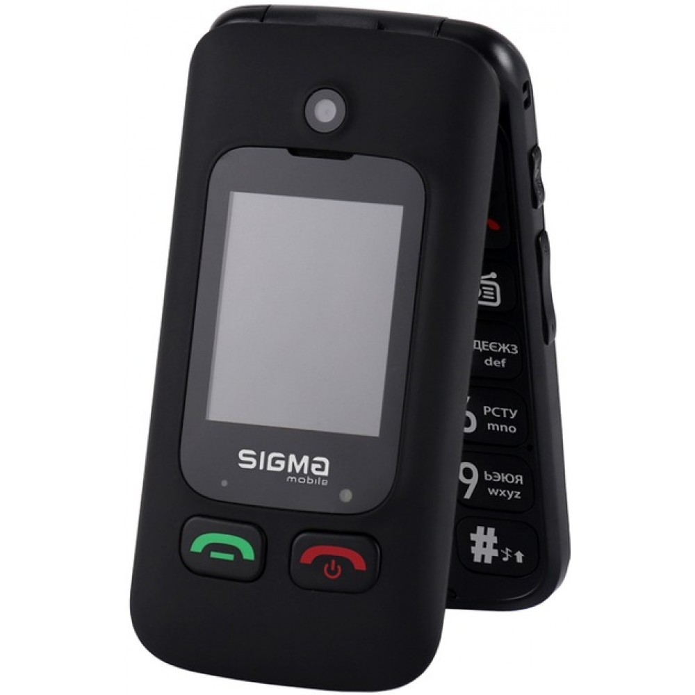 Мобильный телефон Sigma mobile Comfort 50 Shell Duo Type-C Dual Sim Black (4827798212523)