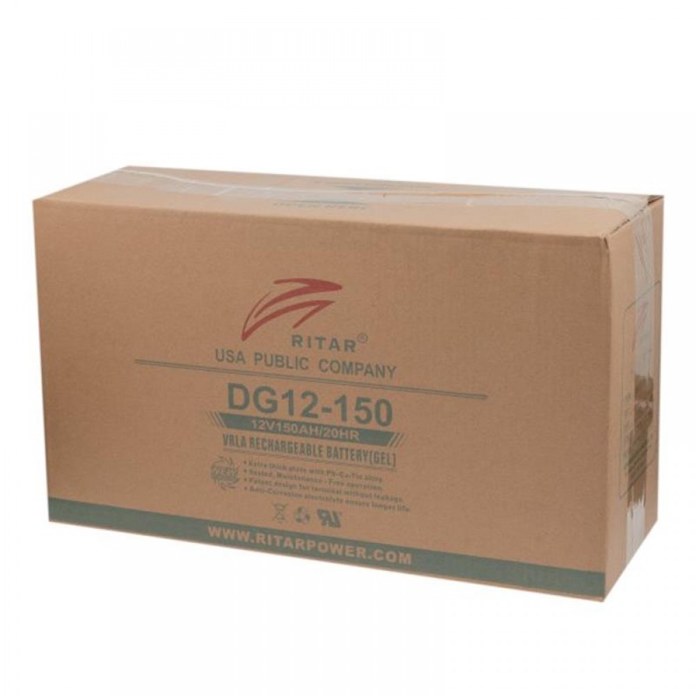 Акумуляторна батарея Ritar 12V 150AH (DG12-150) GEL