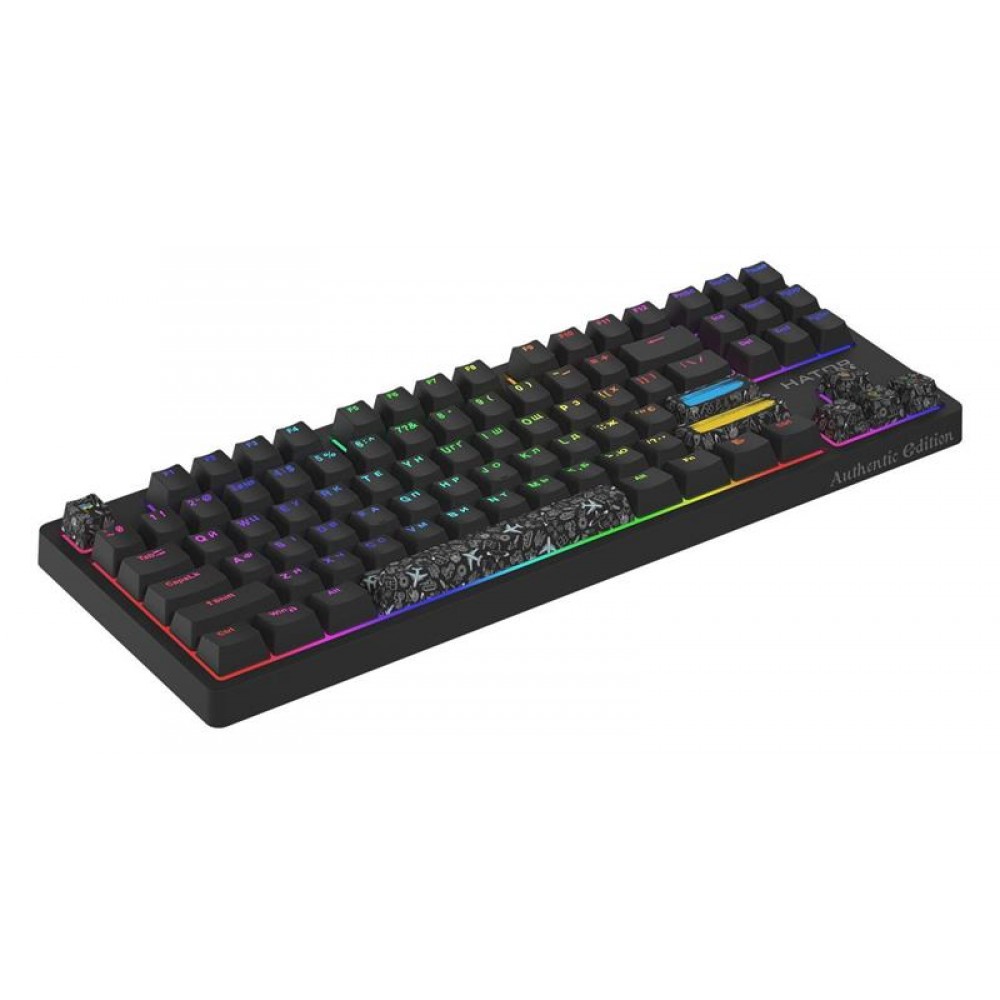 Клавіатура Hator Rockfall 2 Mecha TKL Authentic Edition Black (HTK-530)