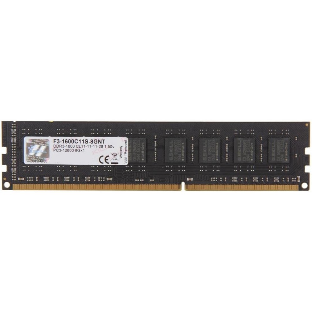 Модуль памяти DDR3 8GB/1600 G.Skill Value (F3-1600C11S-8GNT)