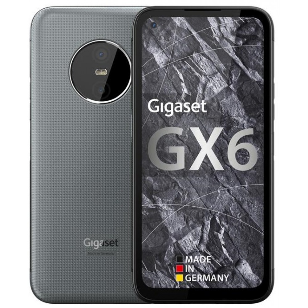 Смартфон Gigaset GX6 IM 6/128 GB Dual Sim Titanium Grey (S30853H1528R111)