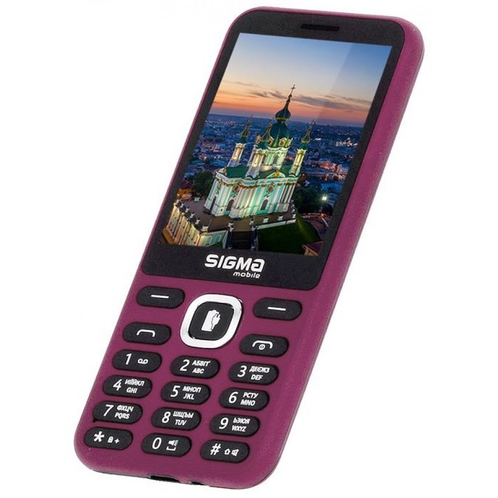 Мобiльний телефон Sigma mobile X-style 31 Power Type-C Dual Sim Purple