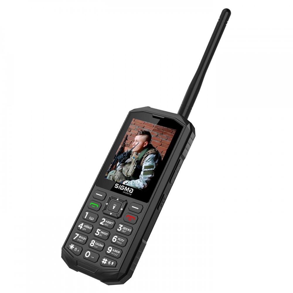 Мобильный телефон Sigma mobile X-treme PA68 Wave Dual Sim Black (4827798466612)