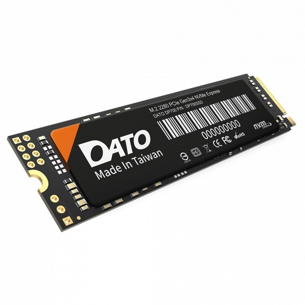 Накопитель SSD 1TB Dato DP700 M.2 2280 PCIe 3.0 x4 NVMe 3D NAND (DP700SSD-1TB)