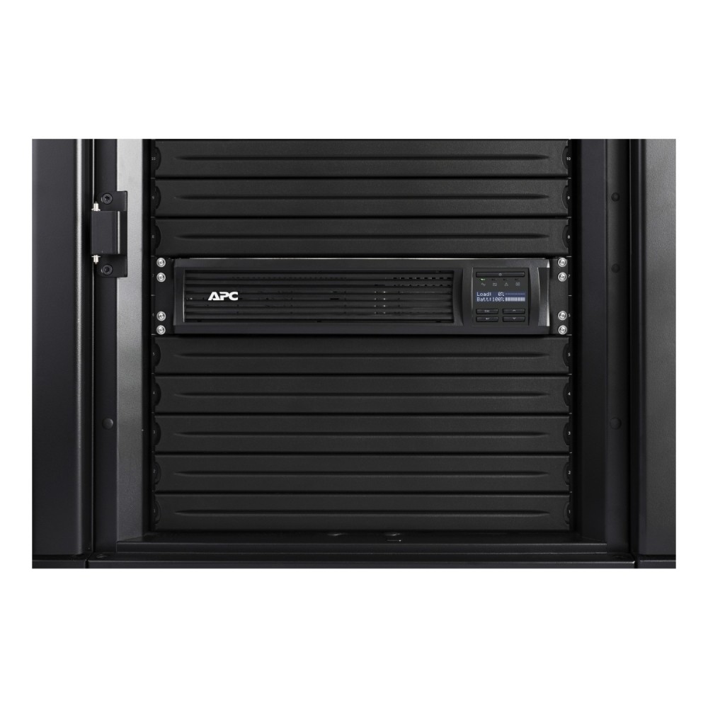 ИБП APC Smart-UPS 750VA/500W, RM 2U, LCD, USB, SmartConnect (SMT750RMI2UC)