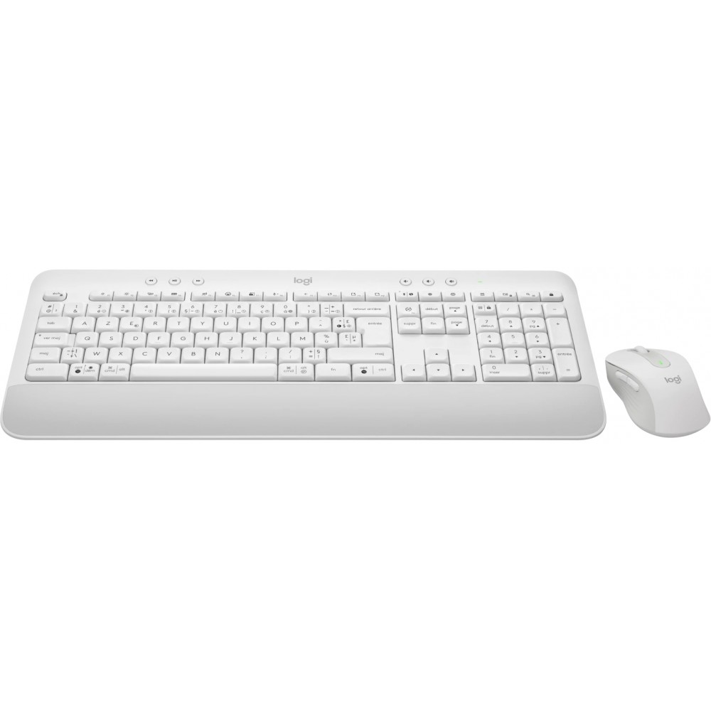 Комплект (клавиатура, мышка) беспроводной Logitech MK650 Combo for Business White (920-011032)