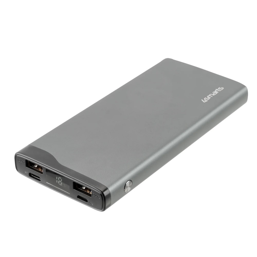 Power Bank 4smarts VoltHub Pro 10000mAh 22.5W with Quick Charge, PD gunmetal *Select Edition*