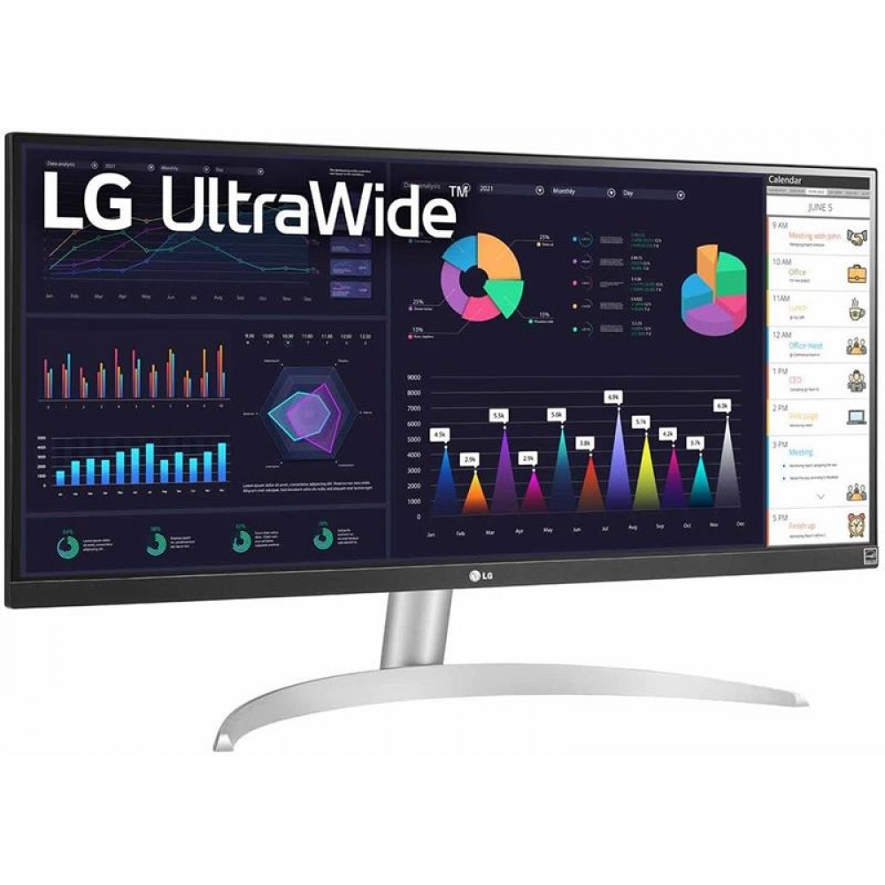 Монiтор LG 29" UltraWide 29WQ600-W IPS White