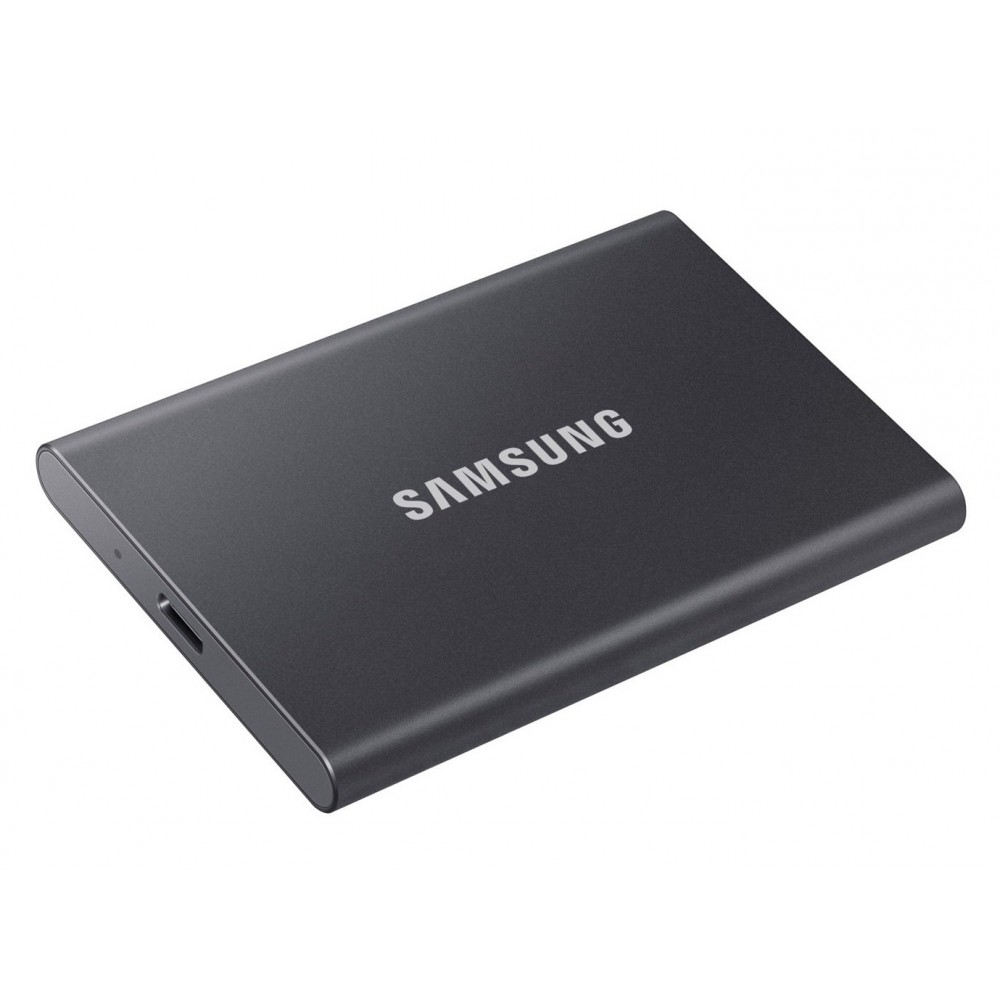 Накопитель наружный SSD 2.5" USB 2.0TB Samsung T7 Titan Gray (MU-PC2T0T/WW)