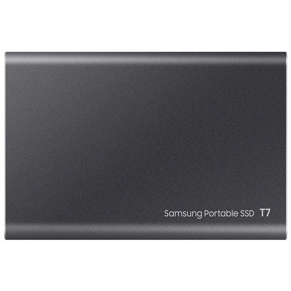 Накопитель наружный SSD 2.5" USB 1.0TB Samsung T7 Titan Gray (MU-PC1T0T/WW)