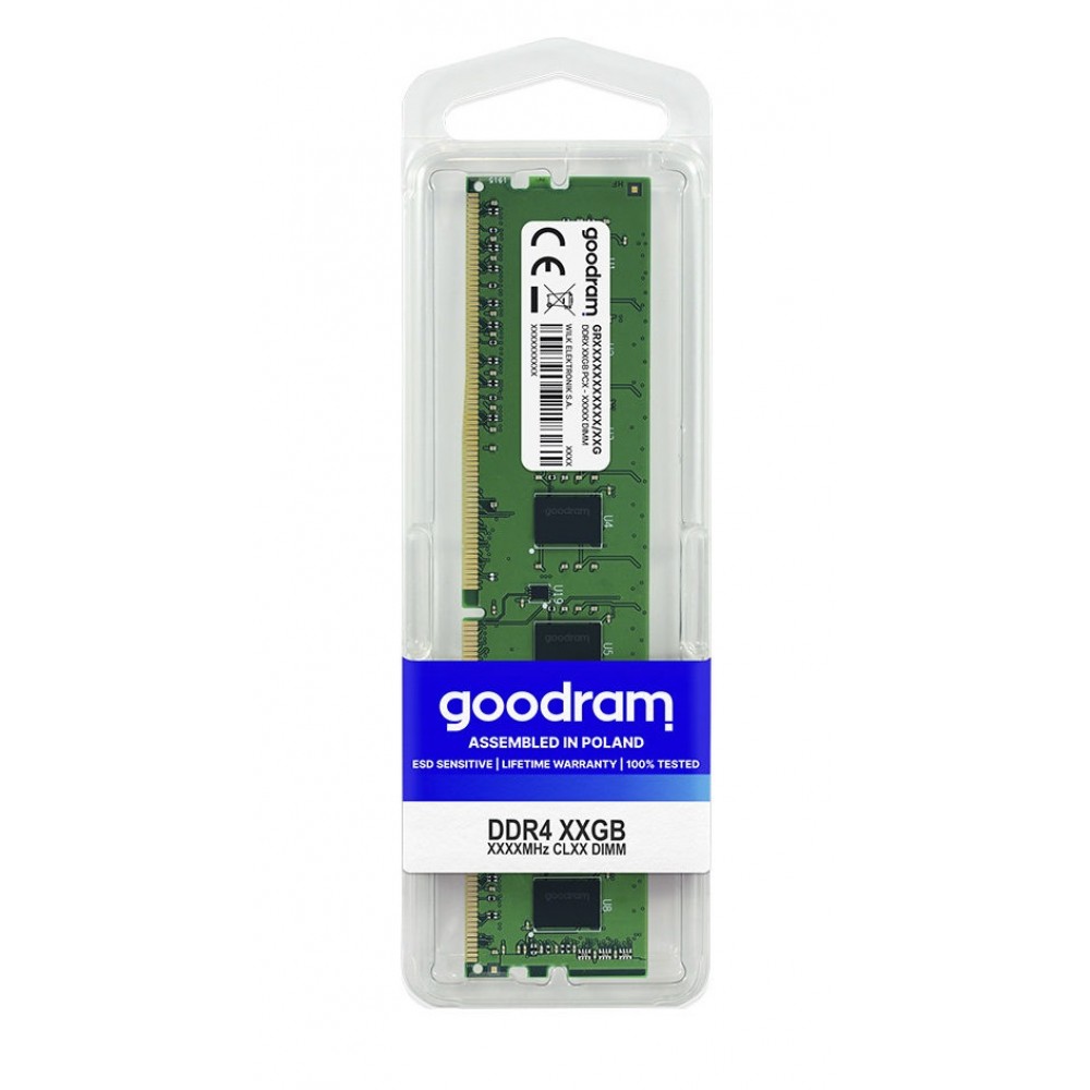 Модуль пам`яті DDR4 16GB/2400 Goodram (GR2400D464L17/16G)