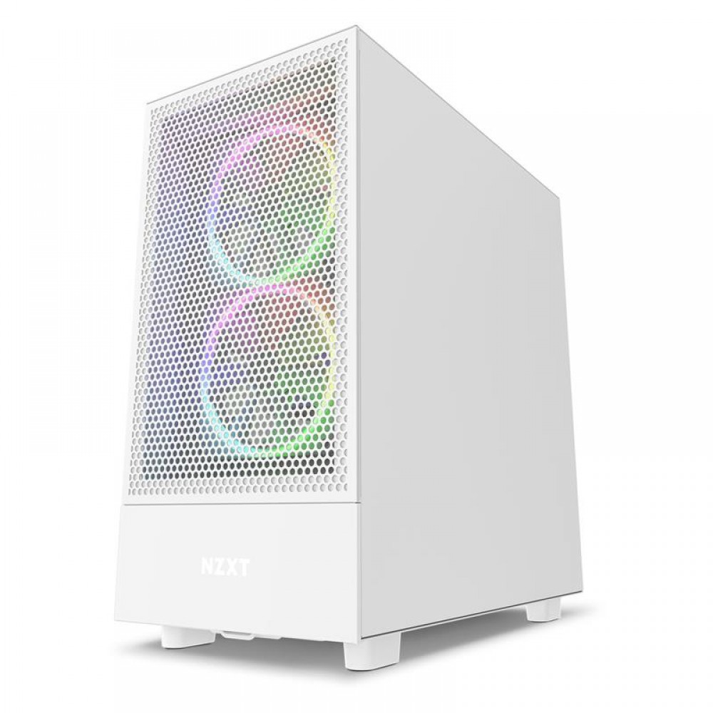 Корпус NZXT H5 Flow White (CC-H51FW-01) без БЖ