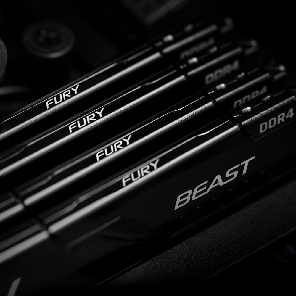 Модуль пам`ятi DDR4 8GB/2666 Kingston Fury Beast Black (KF426C16BB/8)