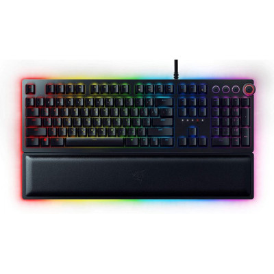 Клавиатура Razer Huntsman Elite Clicky Optical Switch Black (RZ03-01870700-R3R1)