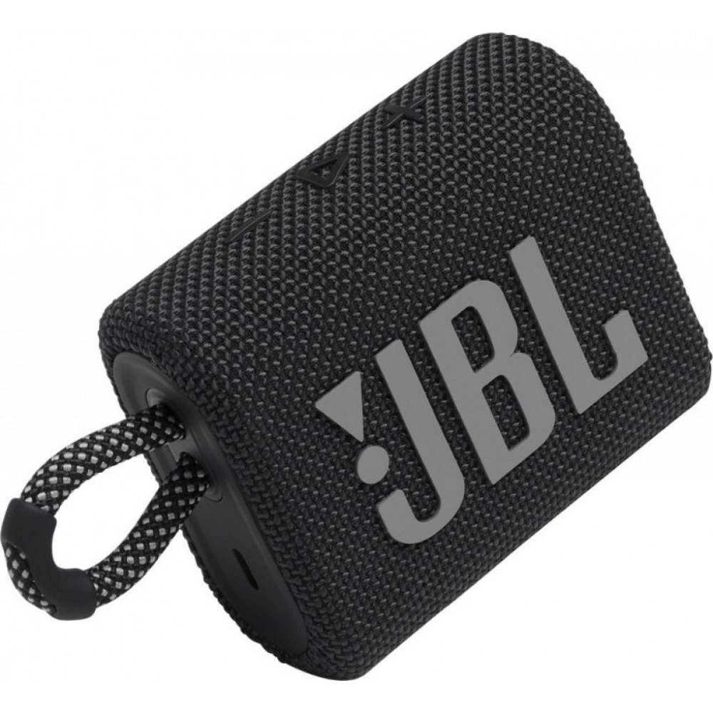 Акустическая система JBL GO 3 Black (JBLGO3BLK)