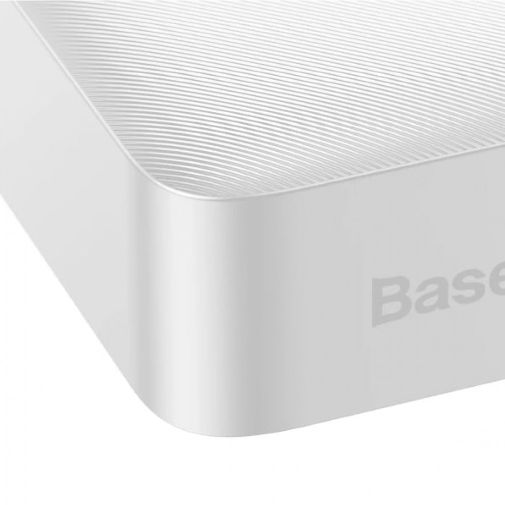 Универсальная мобильная батарея Baseus Bipow 20W 20000 mAh White (PPDML-M02) (1283126558771)