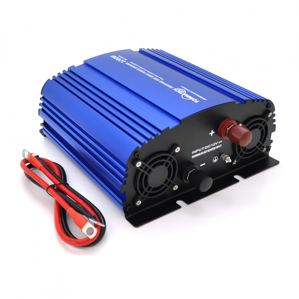 Инвертор напряжения TommaTech MS-1200, 12V/220V, 1200W (MS-1200/29445)