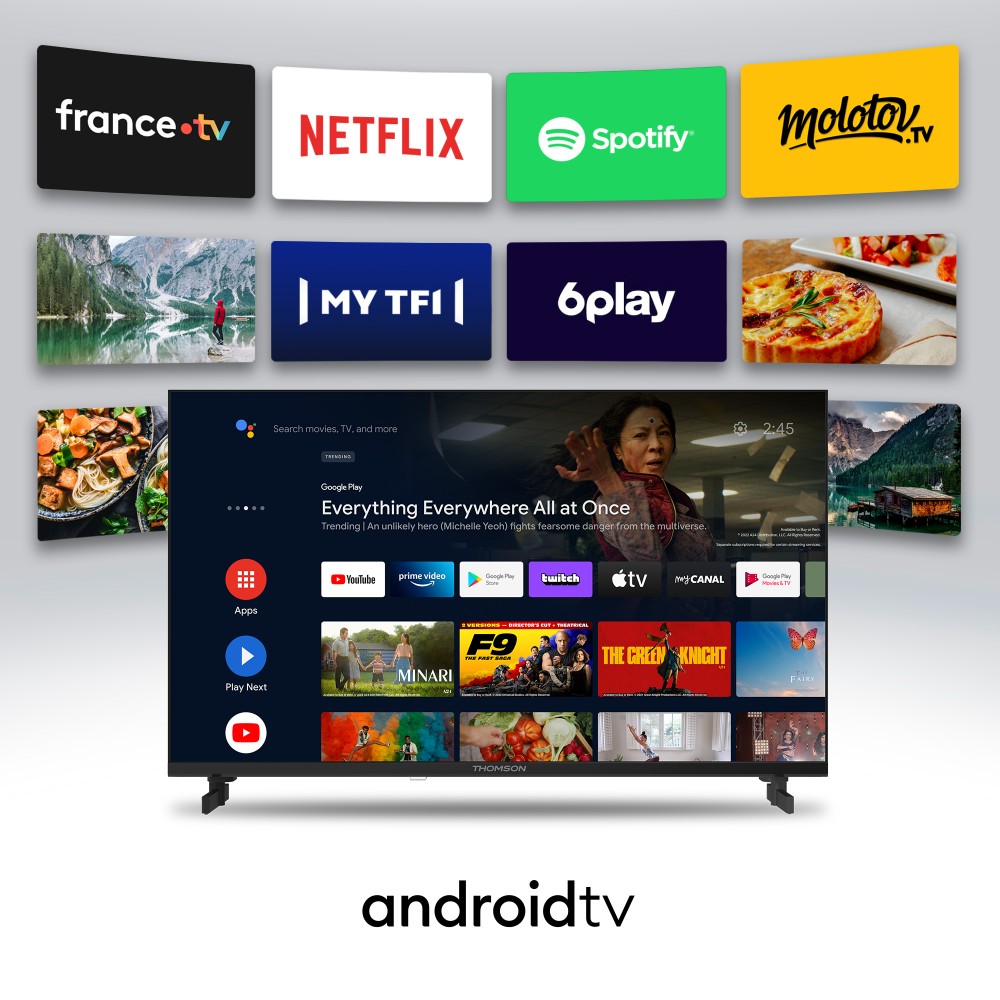 Телевизор Thomson Android TV 55" UHD 55UA5S13