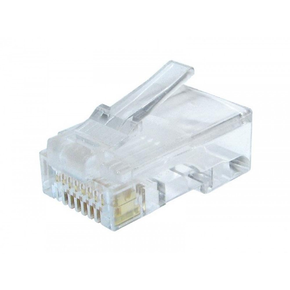 Коннектор RJ 45 Cablexpert (LC-8P8C-002/10) 8P8C, Cat.6, с позолоченными контактами (10 шт/уп)