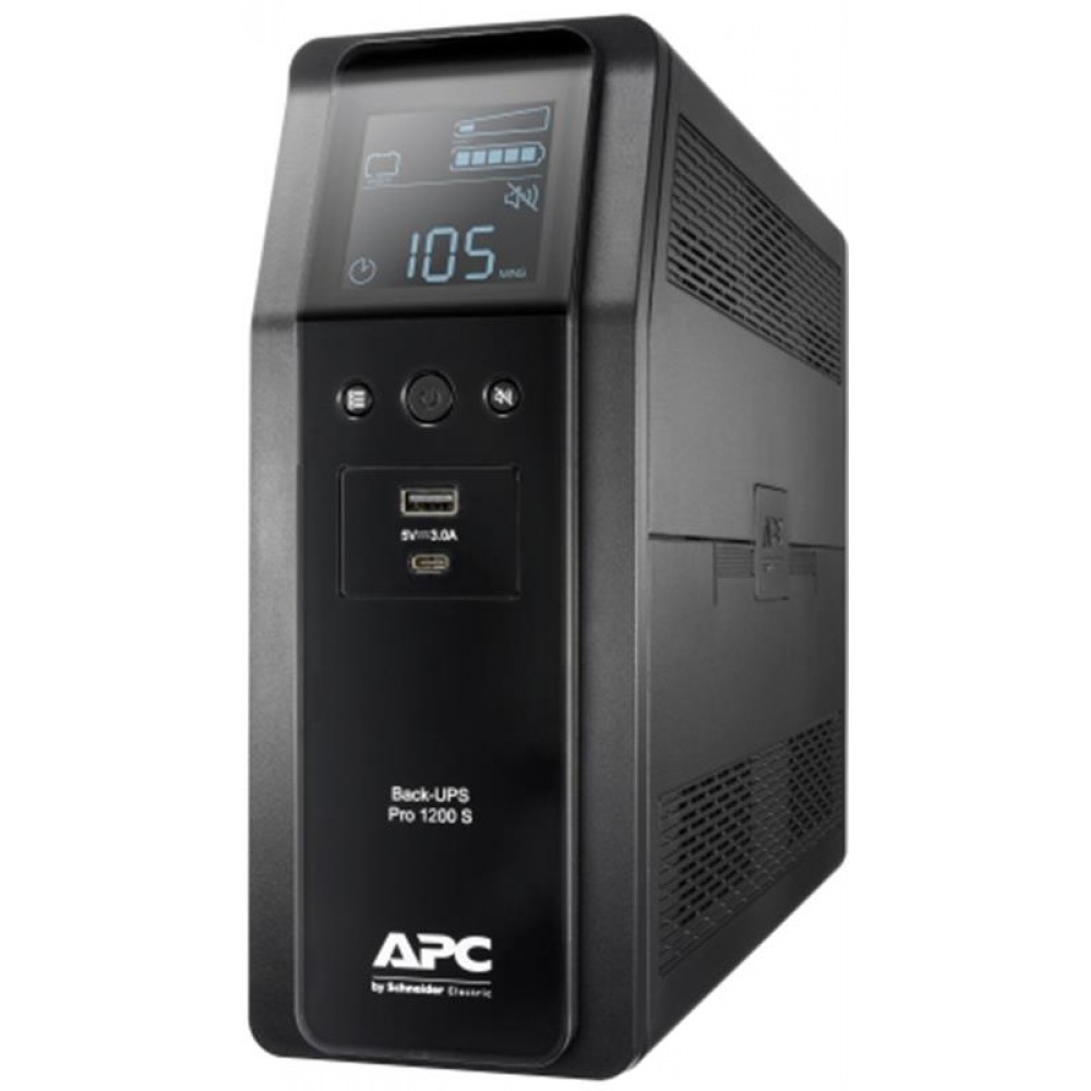 ИБП APC Back-UPS Pro 1200VA, USB, 6хС13 (BR1200SI)