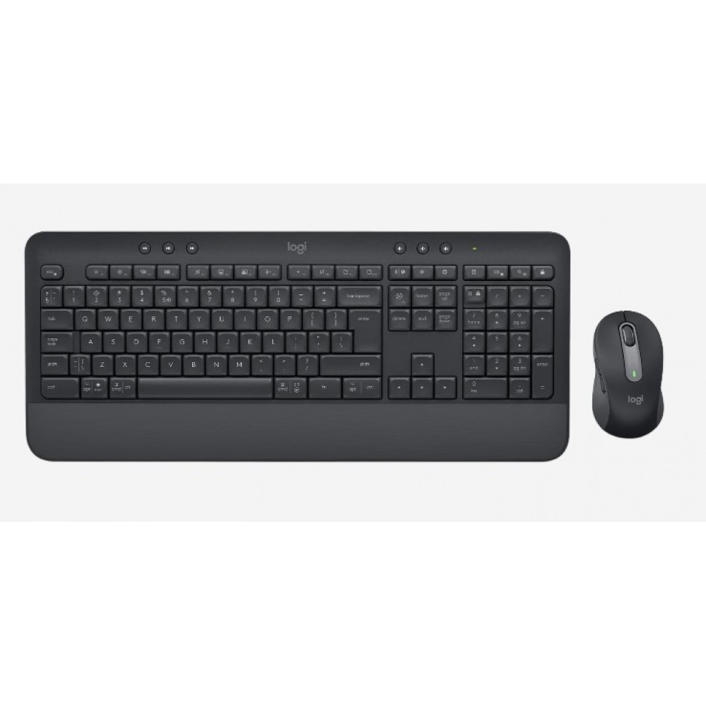 Комплект (клавиатура, мышка) беспроводной Logitech MK650 Combo for Business Graphite (920-011004)