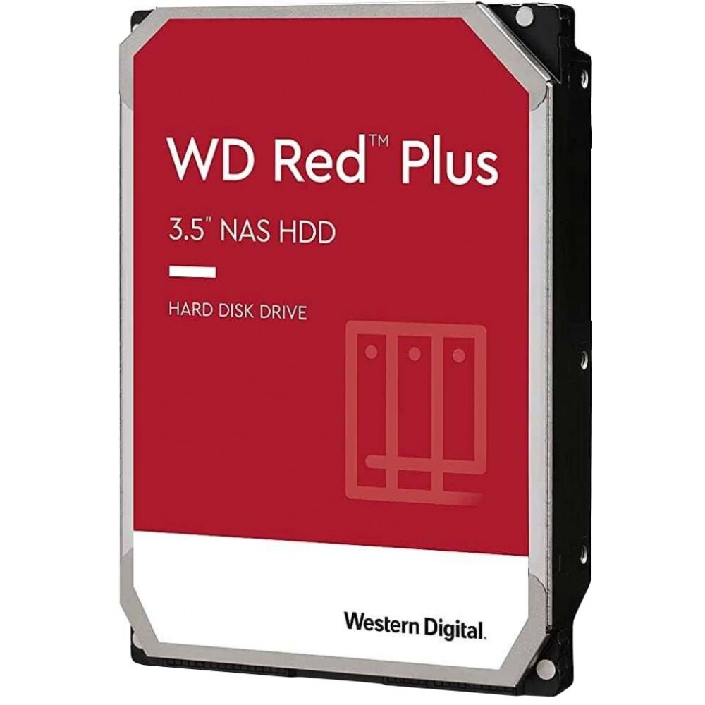 Накопитель HDD SATA 6.0TB WD Red Plus 5400rpm 256MB (WD60EFPX)