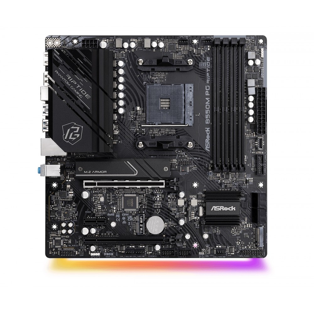 Материнська плата ASRock B550M PG Riptide Socket AM4