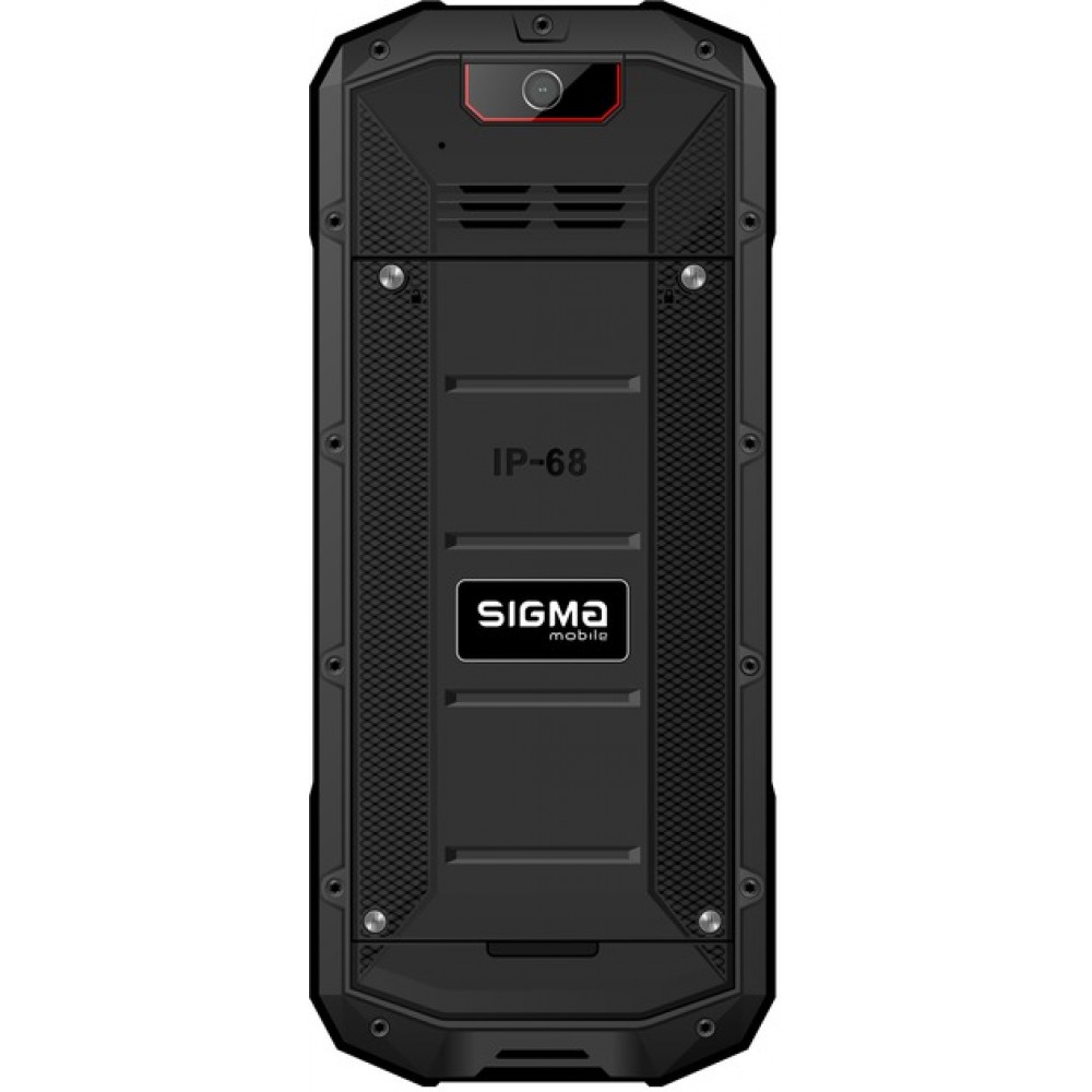 Мобильный телефон Sigma mobile X-treme PA68 Dual Sim Black/Red (4827798466520)