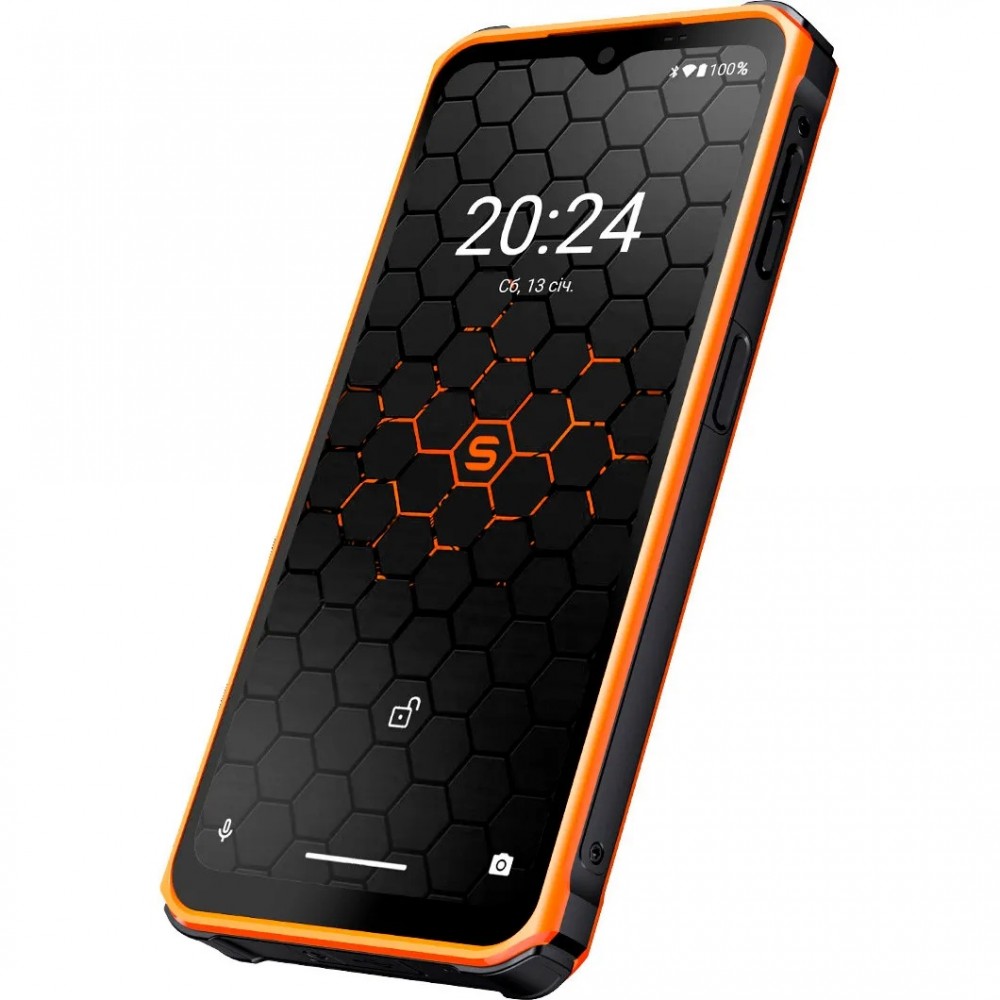 Смартфон Sigma X-treme PQ56 Dual Sim Black/Orange